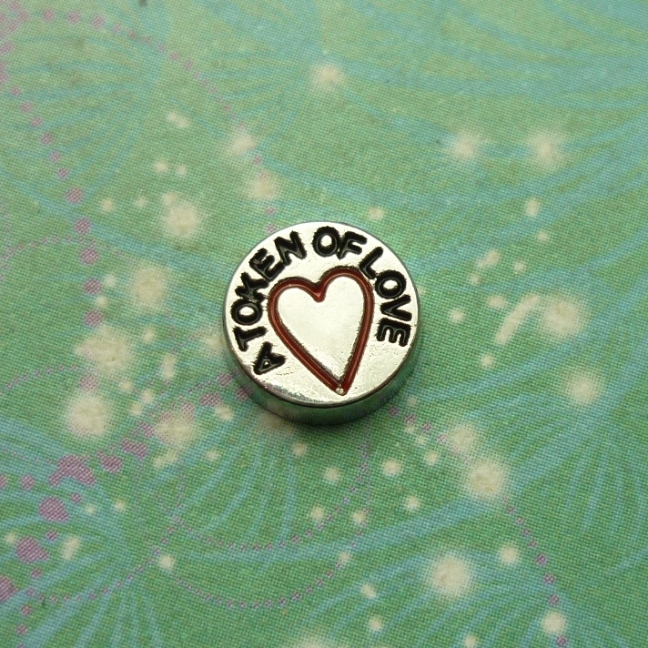A Token of Love Silver - Charm for Memory Lockets