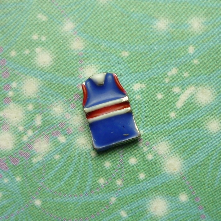 AFL Football Top - Western Bulldogs - Charm for Memory Lockets