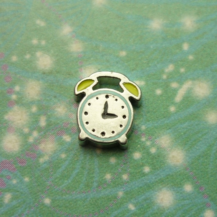 Alarm Clock - Charm for Memory Lockets