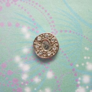 Letter O - Silver Sparkling - Charm for Lockets - Charm for Memory Lockets