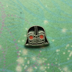 Cartoon Grumpy Bird Darth Vader Charm - Charm for Memory Lockets