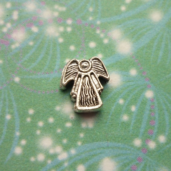 Angel Charm - Silver - Charm for Memory Lockets