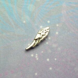 Angel Wing Silver - Charm for Memory Lockets