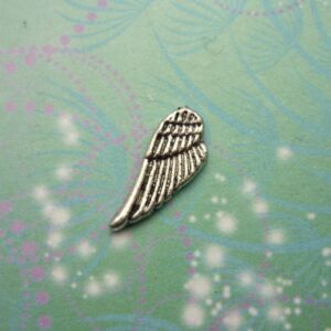 Angel Wing - Silver - Charm for Memory Lockets