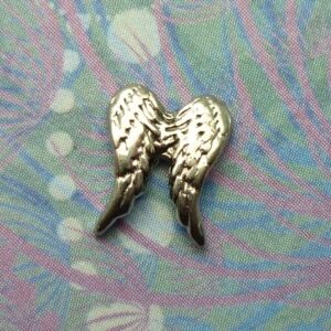 Angel Wings - Silver - Charm for Memory Lockets