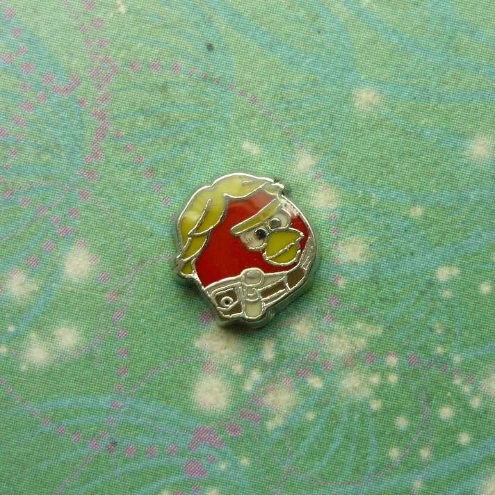 Angry Bird Luke Skywalker - Charm for Lockets - Charm for Memory Lockets