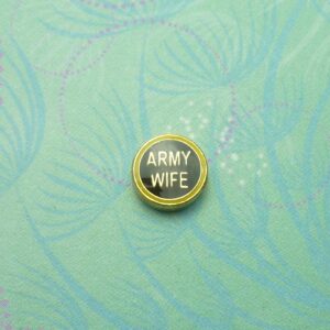 Army Wife - Charm for Memory Lockets