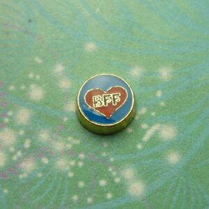 BFF - Best Friends Forever - Charm - Charm for Memory Lockets