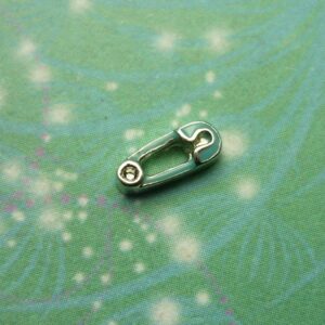Baby Pin - Blue - Charm - Charm for Memory Lockets