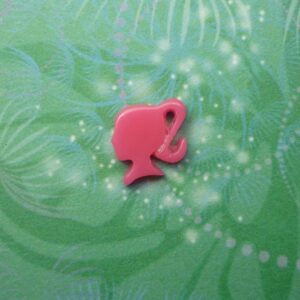 Barbie Silhouette - Charm for Glass Lockets - Charm for Memory Lockets
