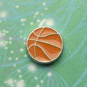 Basket Ball - Charm for Memory Lockets
