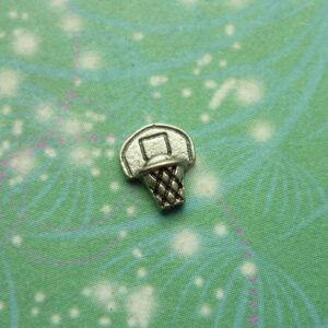 Basketball Hoop - Charm for Memory Lockets