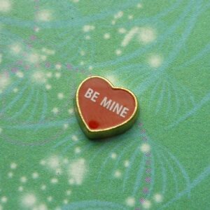 Be Mine Heart Charm - Charm for Memory Lockets