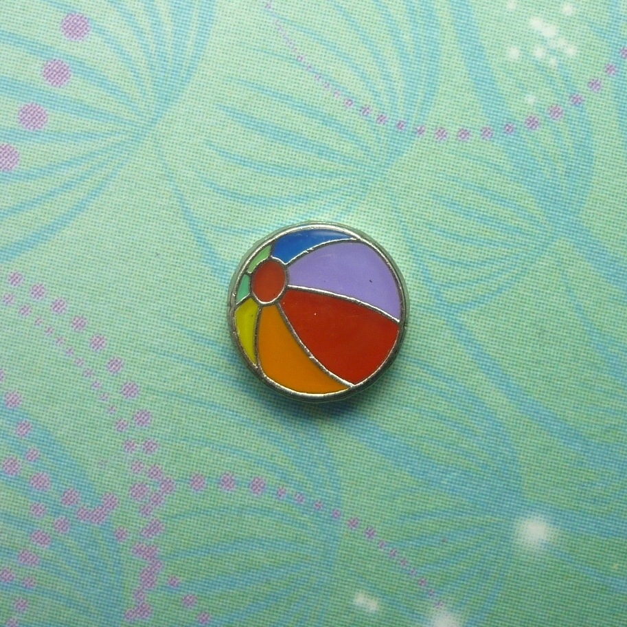 Beach Ball - Charm for Memory Lockets