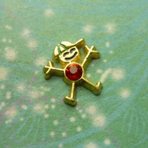 Birthsone Boy Gold Bigger - July - Charm for Memory Lockets