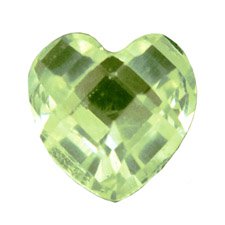 Birthstone-August-Heart-Crystal - Charm for Memory Lockets