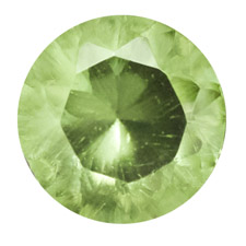 Birthstone-August-Round-Crystal - Charm for Memory Lockets