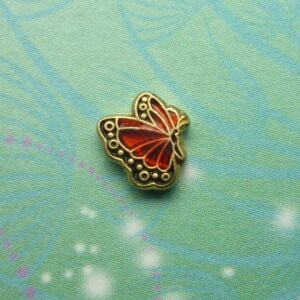 Birthstone-Butterfly-July - Charm for Memory Lockets