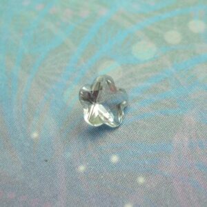 Birthstone Charm - Flower - April - Charm for Memory Lockets