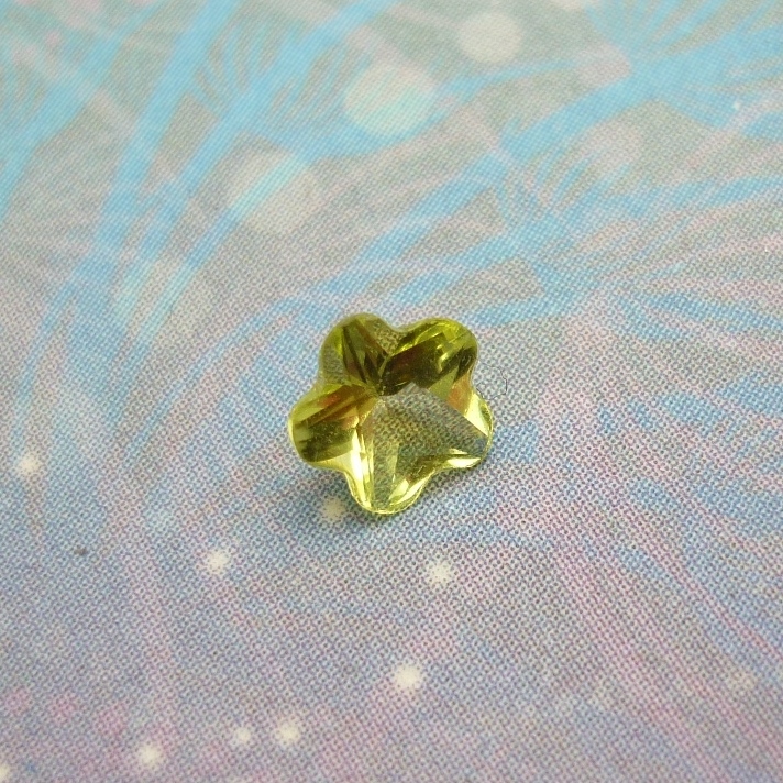 Birthstone Charm - Flower - August - Charm for Memory Lockets