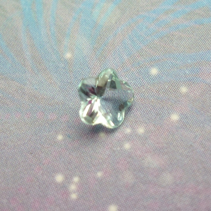 Birthstone Charm - Flower - December - Charm for Memory Lockets