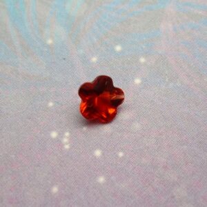 Birthstone Charm - Flower - January - Charm for Memory Lockets
