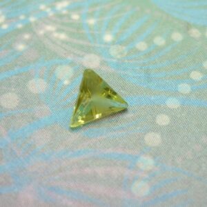 Birthstone Charm - Triangle - August - Charm for Memory Lockets