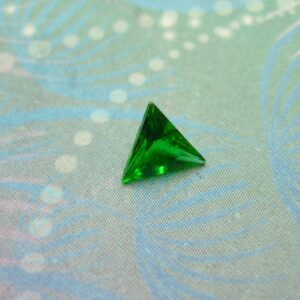 Birthstone Charm - Triangle - May - Charm for Memory Lockets