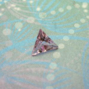 Birthstone Charm - Triangle - October - Charm for Memory Lockets