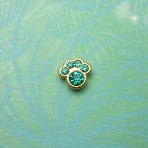 Birthstone-December-Paw - Charm for Memory Lockets