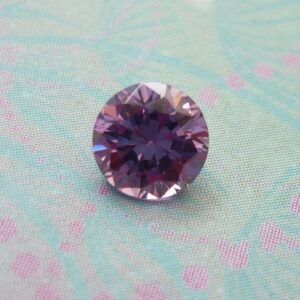 Birthstone-February-Round - Charm for Memory Lockets