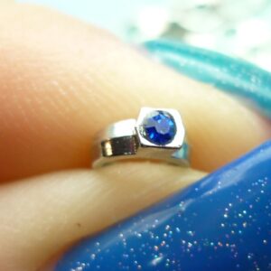 Birthstone Jewel Ring - Charm for Memory Lockets