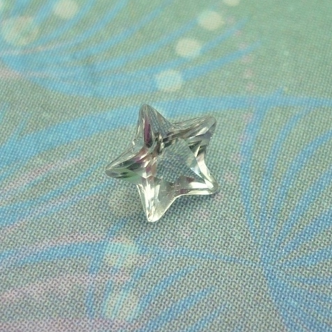 Birthstone Jewel - Star April - Charm for Memory Lockets