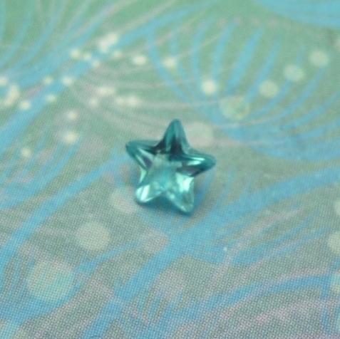 Birthstone Jewel - Star March - Charm for Memory Lockets