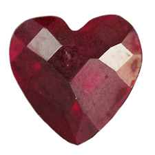 Birthstone-July-Heart-Crystal - Charm for Memory Lockets