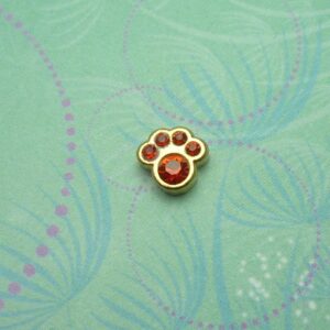 Birthstone-July-Paw - Charm for Memory Lockets
