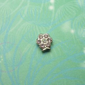 Birthstone-June-Flower - Charm for Memory Lockets