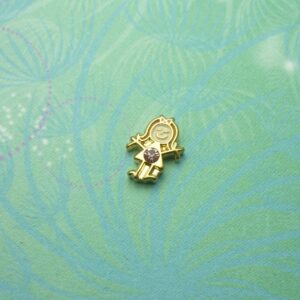 Birthstone-June-Girl - Charm for Memory Lockets