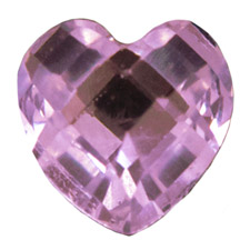 Birthstone-June-Heart-Crystal - Charm for Memory Lockets
