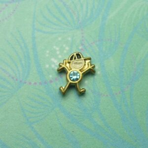 Birthstone-March-Boy - Charm for Memory Lockets