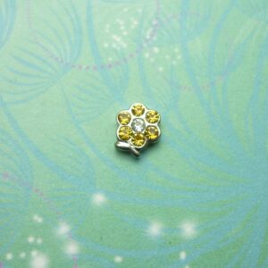Birthstone-November-Flower - Charm for Memory Lockets