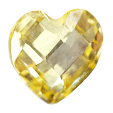 Birthstone-November-Heart-Crystal - Charm for Memory Lockets