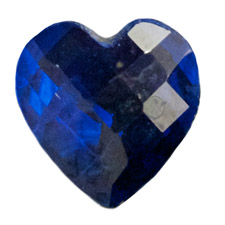 Birthstone-September-Heart-Crystal - Charm for Memory Lockets