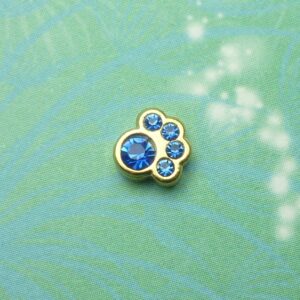 Birthstone-September-Paw - Charm for Memory Lockets