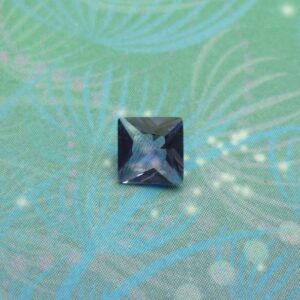 Birthstone Square Jewel - February - Charm for Memory Lockets