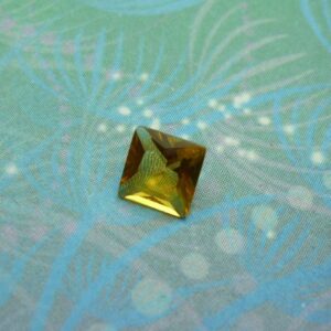 Birthstone Square Jewel - November - Charm for Memory Lockets