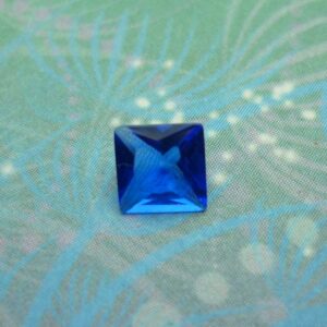 Birthstone Square Jewel - September - Charm for Memory Lockets