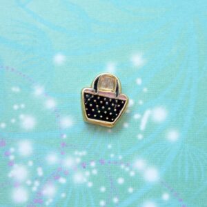 Black Handbag - Charm for Memory Lockets