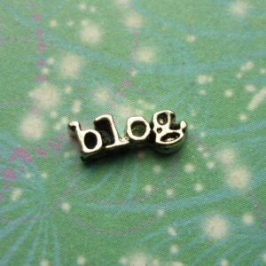 Blog Charm - Charm for Memory Lockets