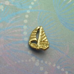 Boat Gold - Charm for Memory Lockets